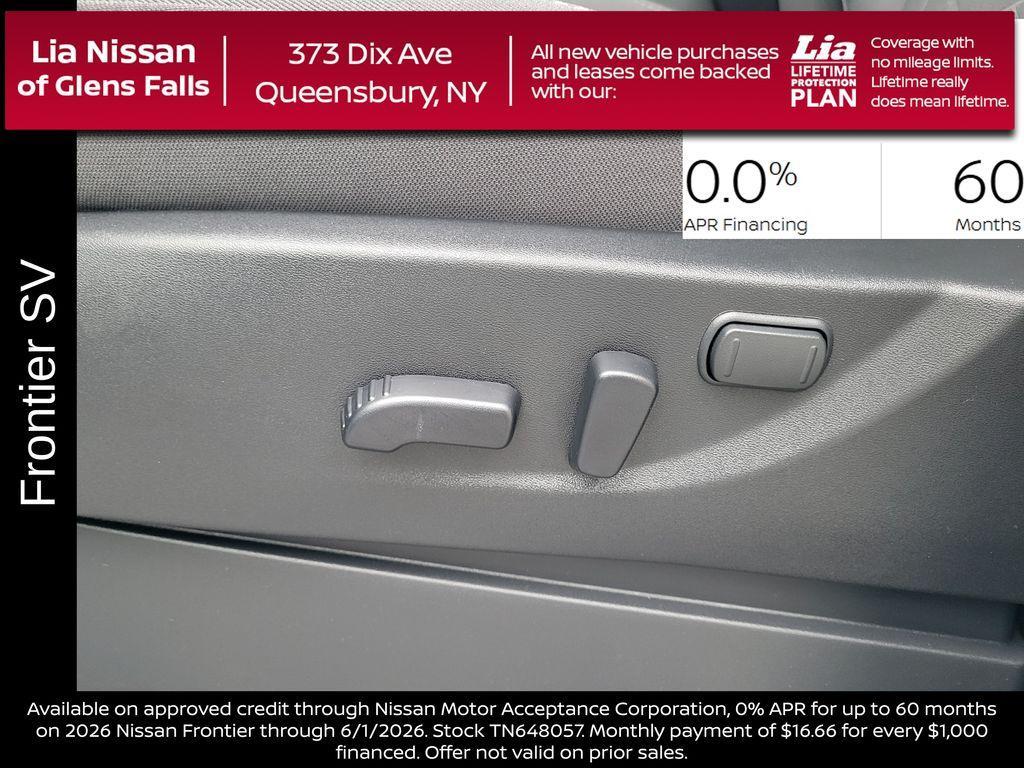new 2026 Nissan Frontier car, priced at $41,610