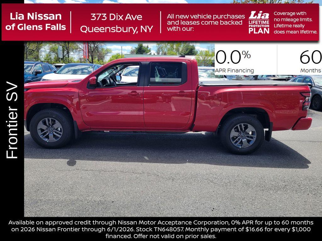 new 2026 Nissan Frontier car, priced at $41,610