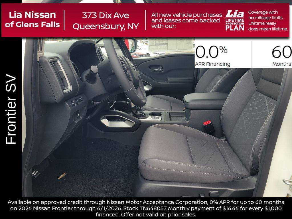 new 2026 Nissan Frontier car, priced at $41,610