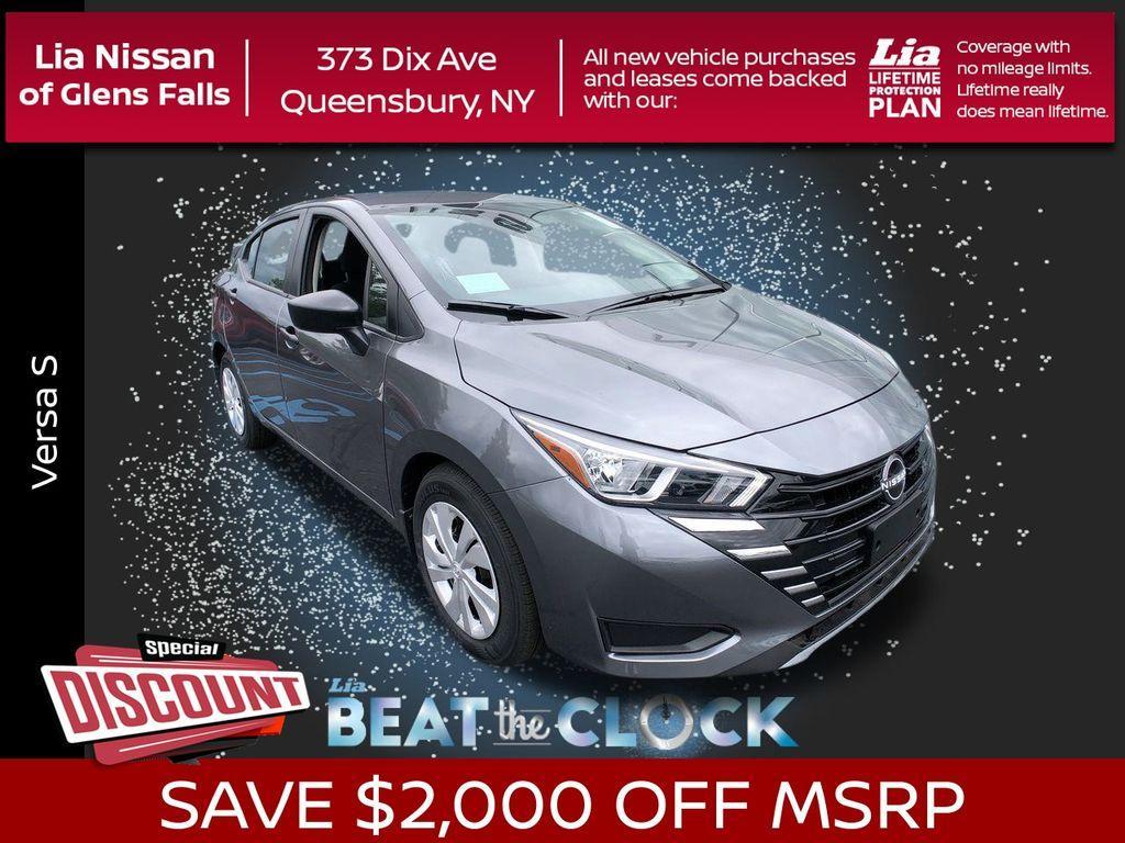 new 2025 Nissan Versa car, priced at $19,075