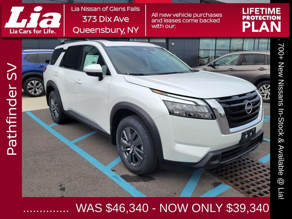 new 2025 Nissan Pathfinder car, priced at $39,340