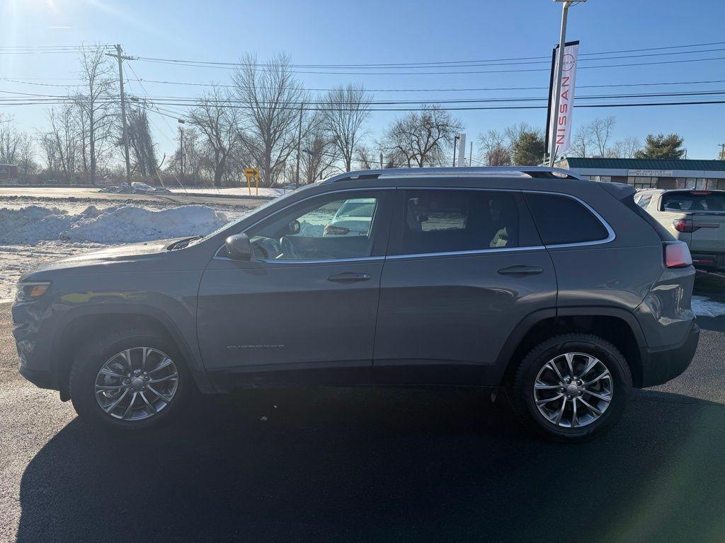 used 2021 Jeep Cherokee car, priced at $17,542