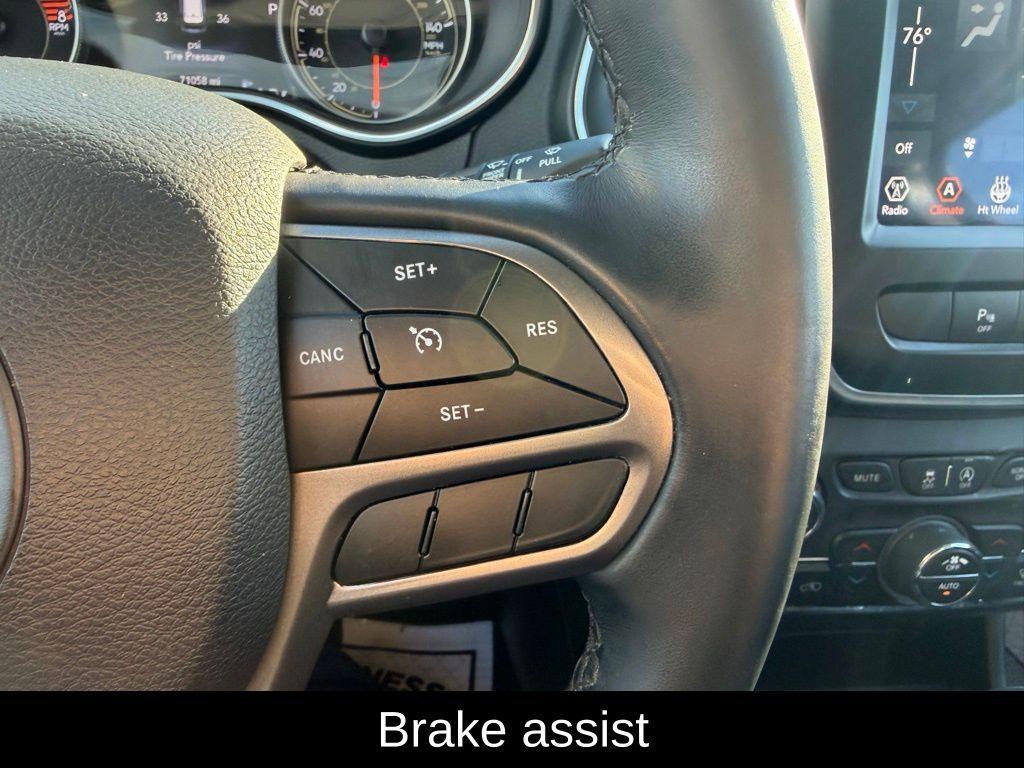 used 2021 Jeep Cherokee car, priced at $17,542