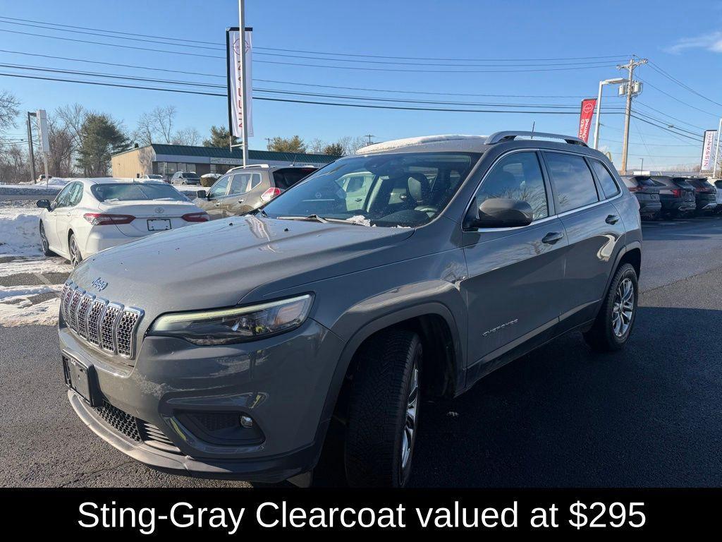used 2021 Jeep Cherokee car, priced at $17,542