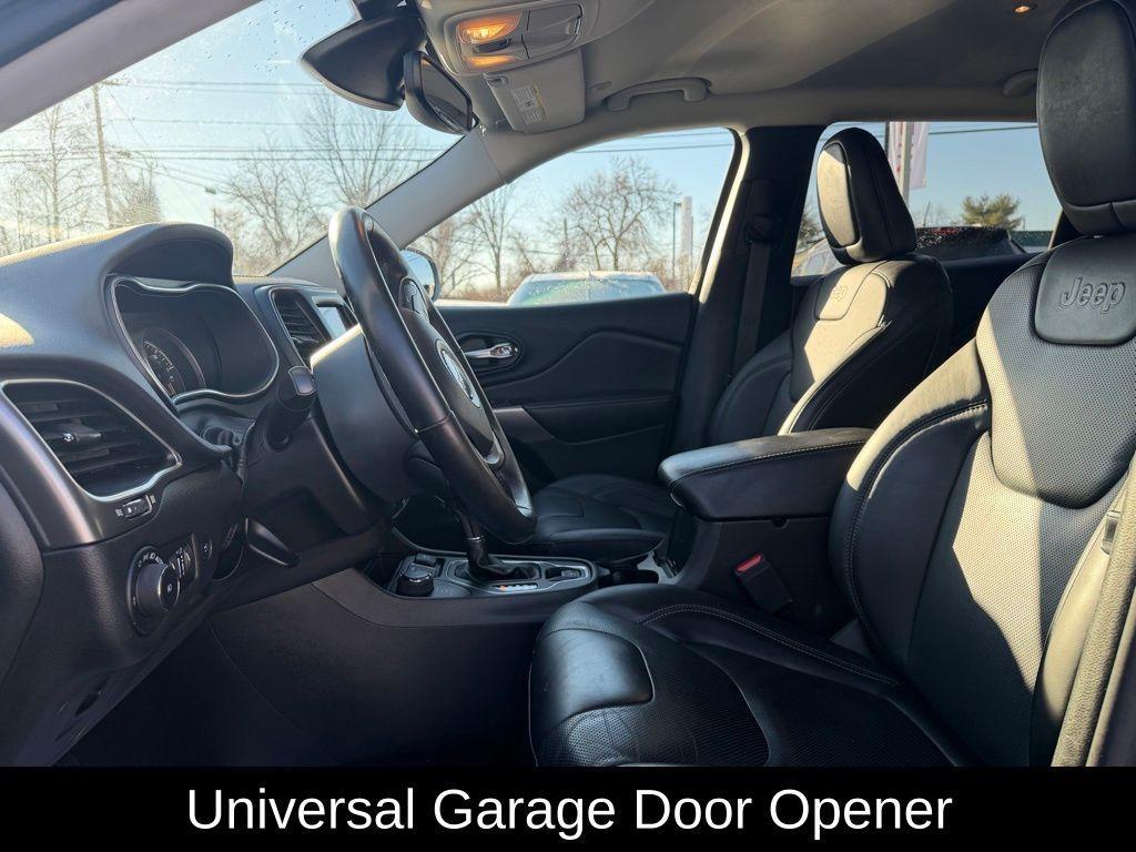 used 2021 Jeep Cherokee car, priced at $17,542