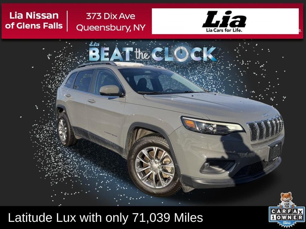used 2021 Jeep Cherokee car, priced at $18,942