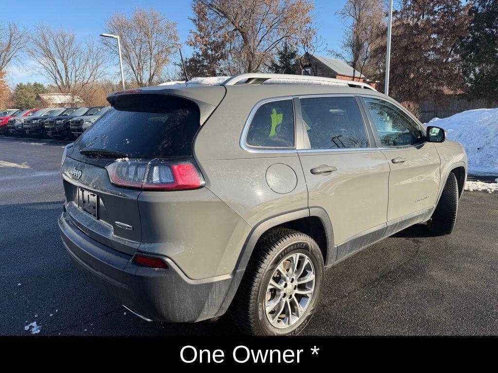 used 2021 Jeep Cherokee car, priced at $17,542