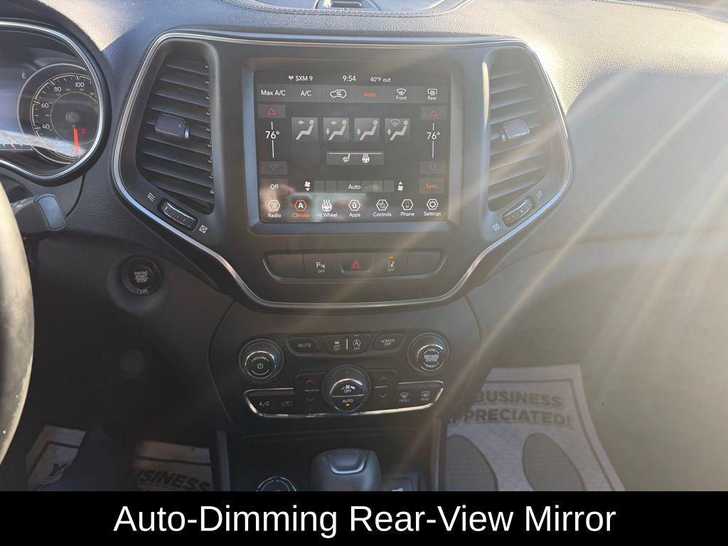 used 2021 Jeep Cherokee car, priced at $17,542