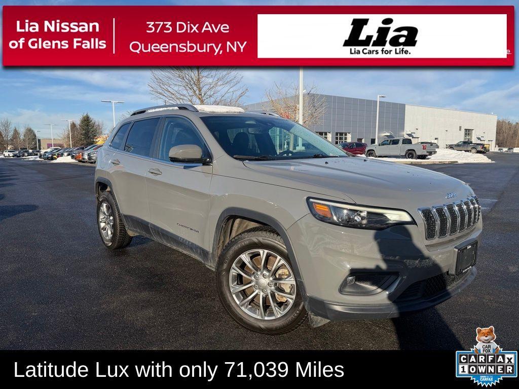 used 2021 Jeep Cherokee car, priced at $17,542