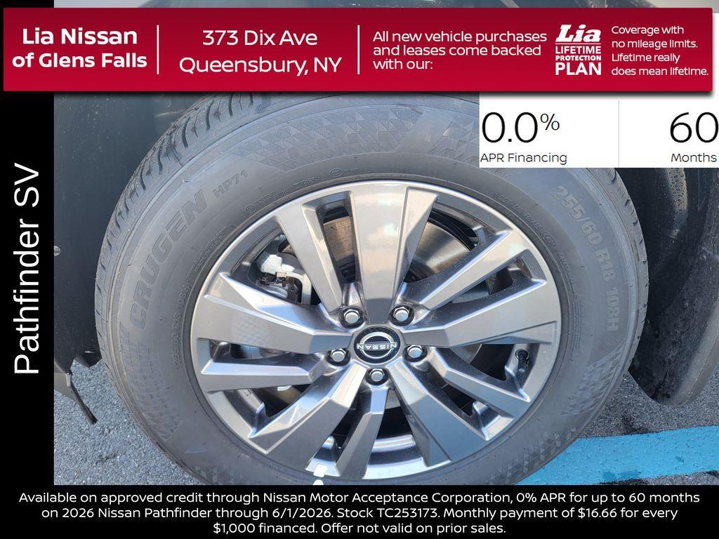 new 2026 Nissan Pathfinder car, priced at $41,060