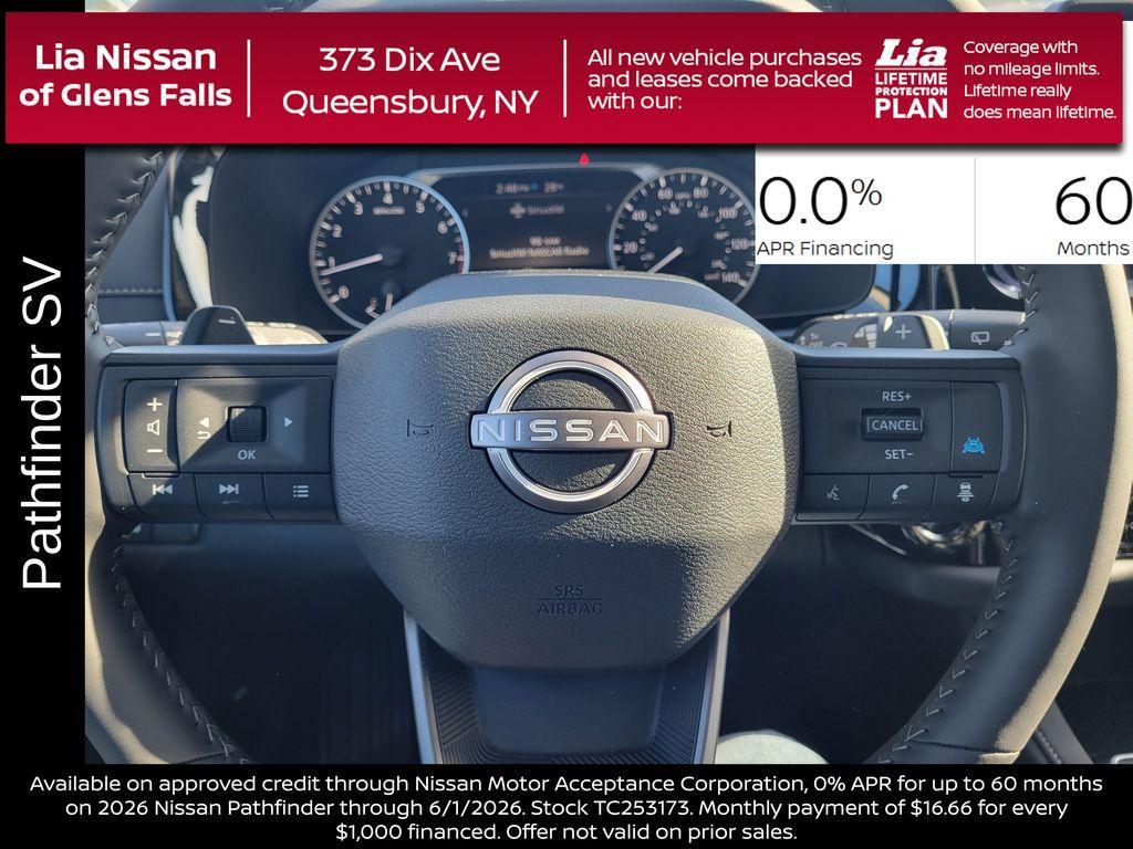 new 2026 Nissan Pathfinder car, priced at $41,060