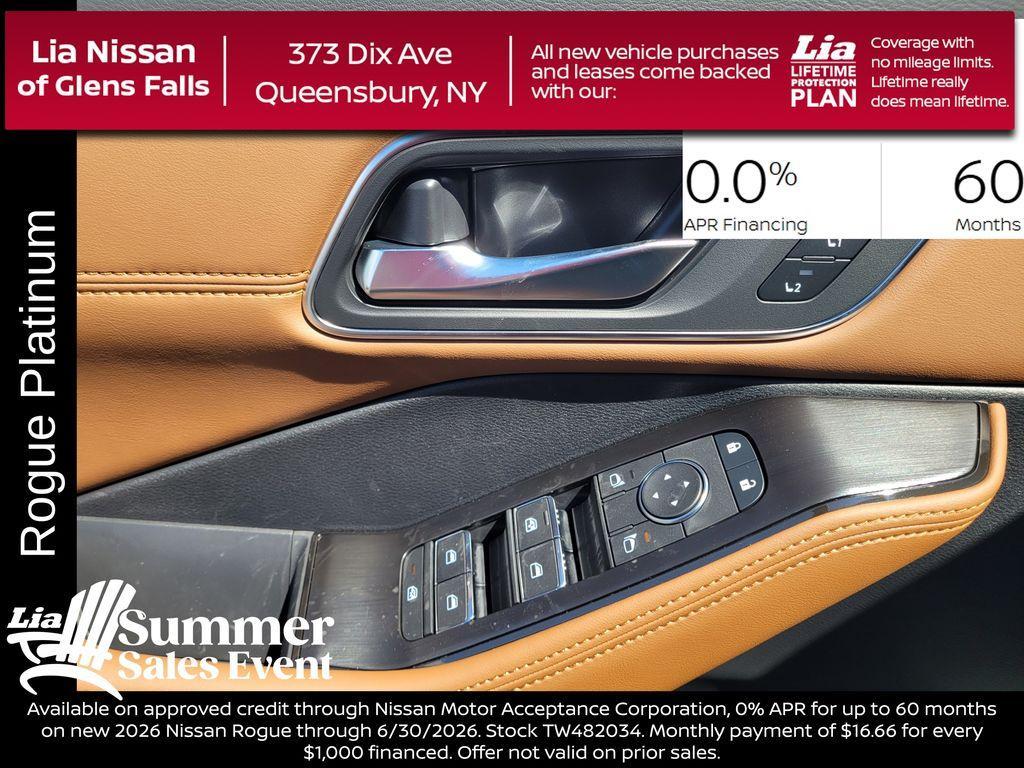 new 2026 Nissan Rogue car, priced at $39,785
