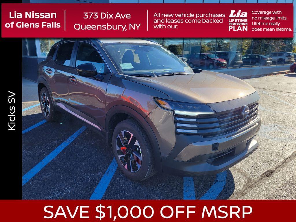 new 2026 Nissan Kicks car, priced at $27,177