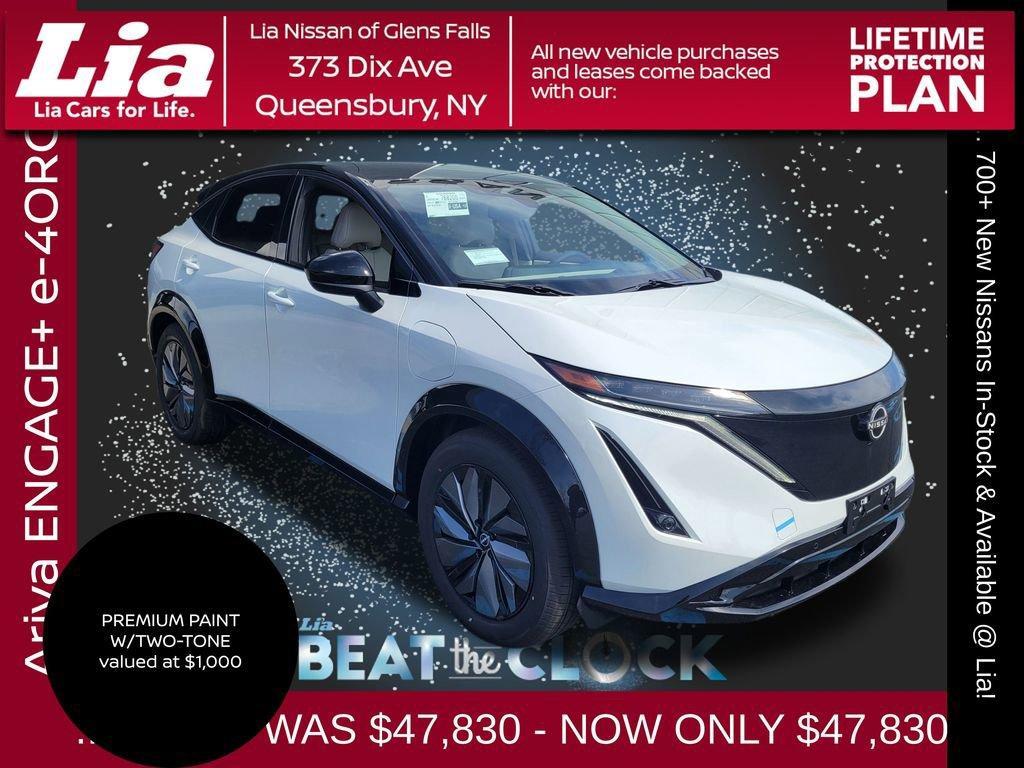 new 2025 Nissan ARIYA car, priced at $47,830