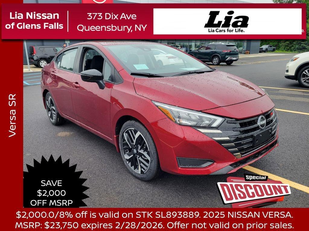new 2025 Nissan Versa car, priced at $21,750