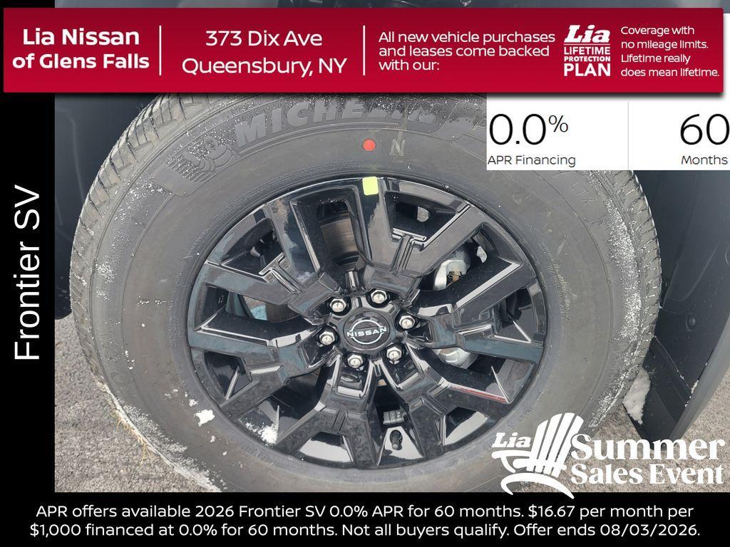 new 2026 Nissan Frontier car, priced at $39,530