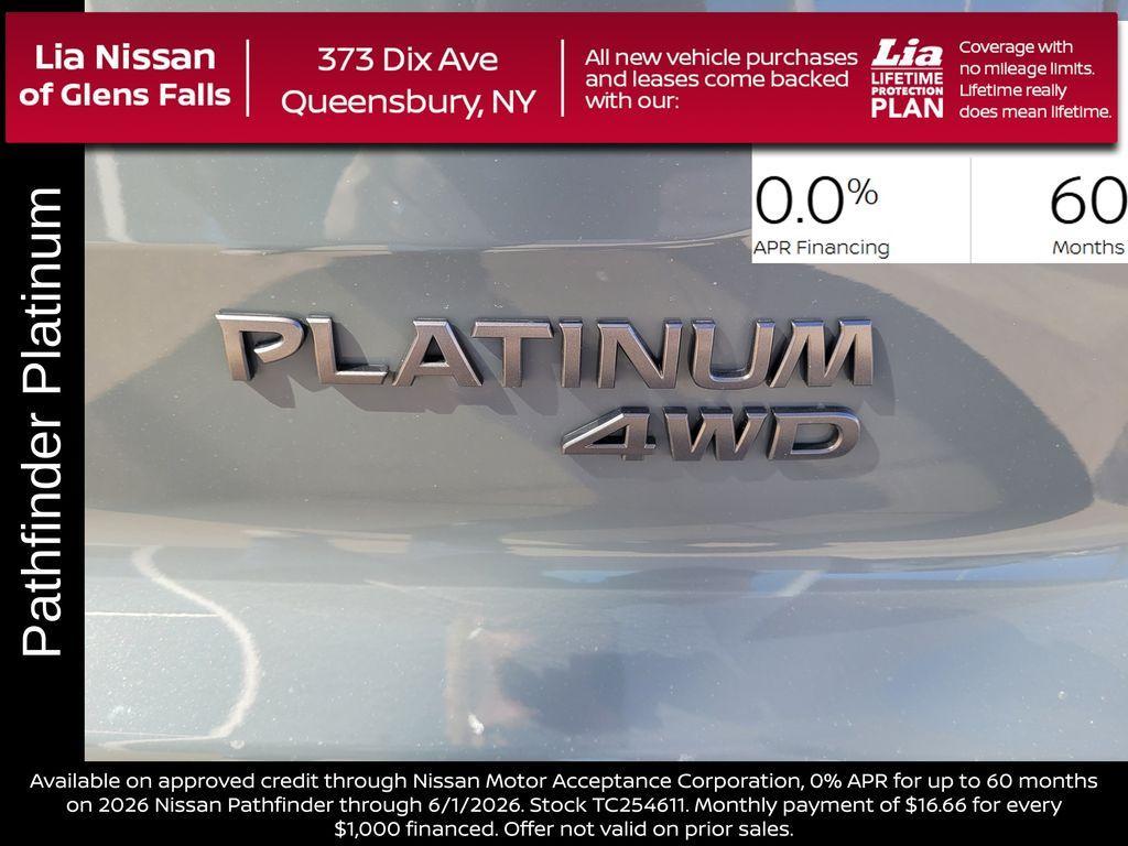 new 2026 Nissan Pathfinder car, priced at $52,490