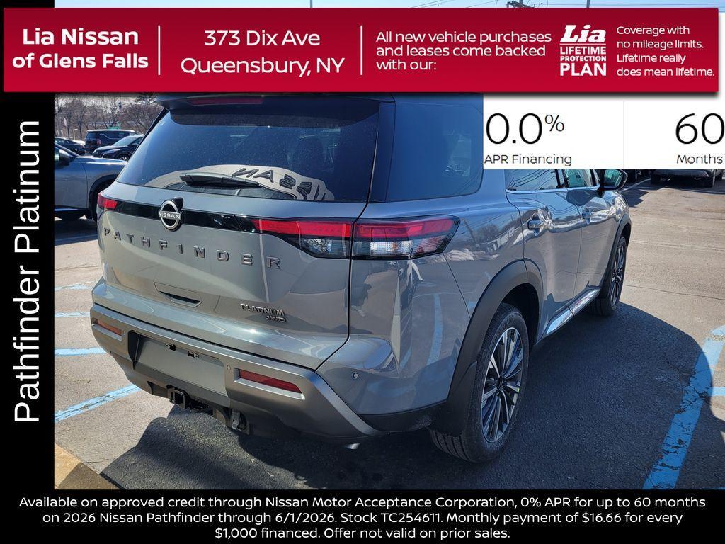 new 2026 Nissan Pathfinder car, priced at $52,490