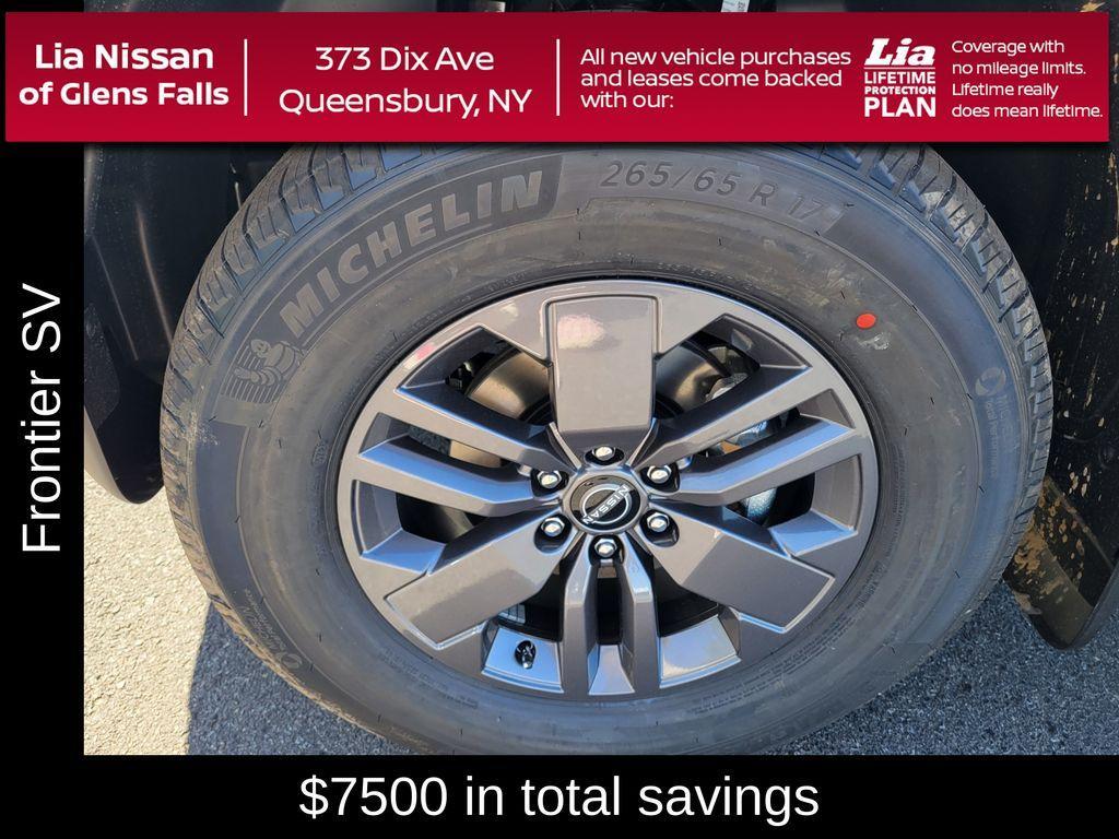 new 2025 Nissan Frontier car, priced at $37,705