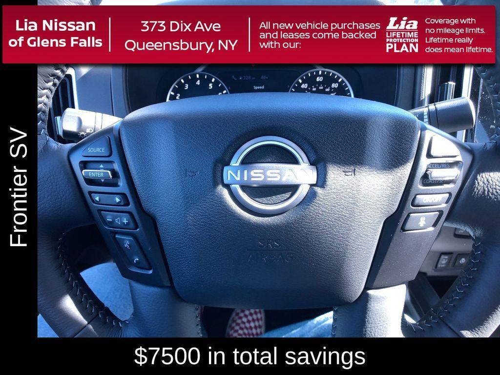 new 2025 Nissan Frontier car, priced at $37,705