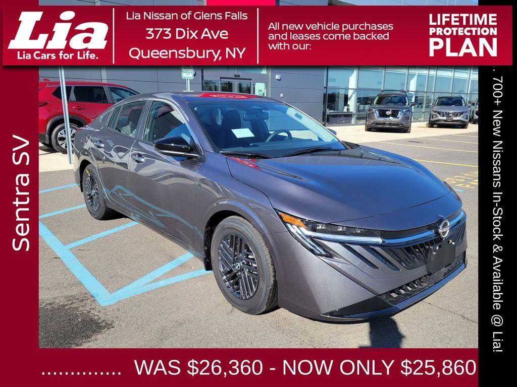 new 2026 Nissan Sentra car, priced at $25,860