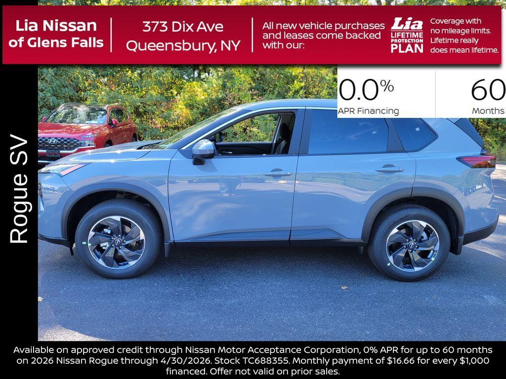 new 2026 Nissan Rogue car, priced at $29,100