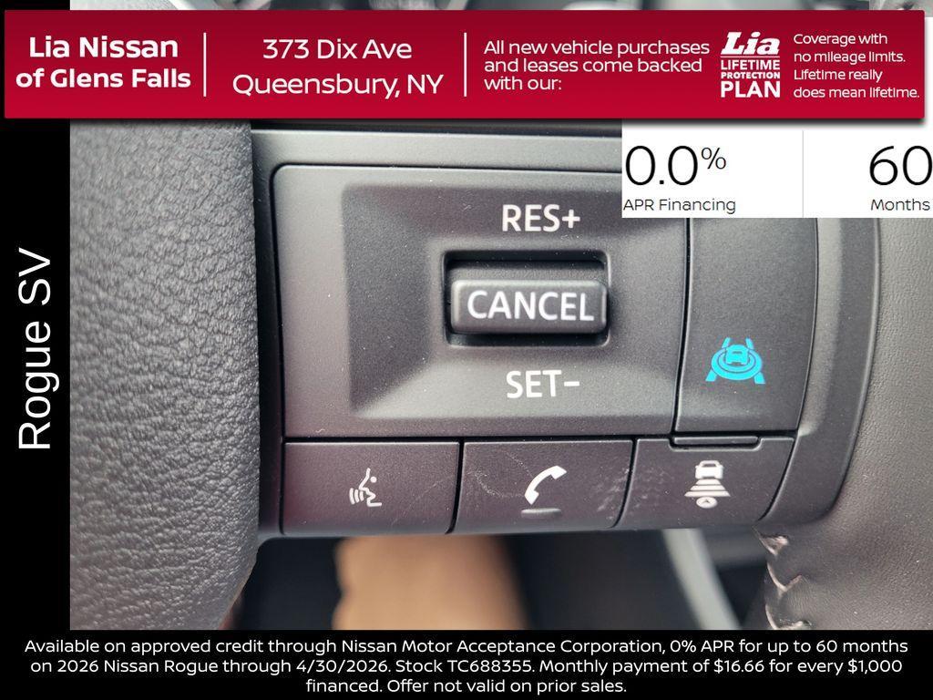 new 2026 Nissan Rogue car, priced at $29,100
