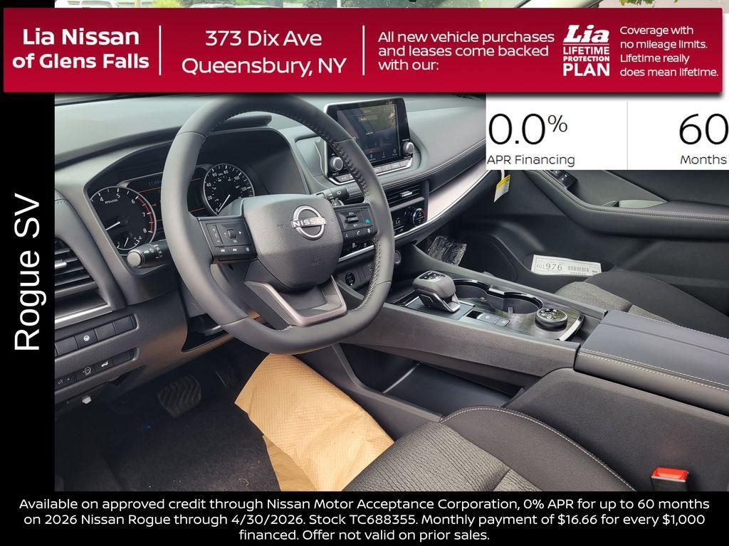 new 2026 Nissan Rogue car, priced at $29,100