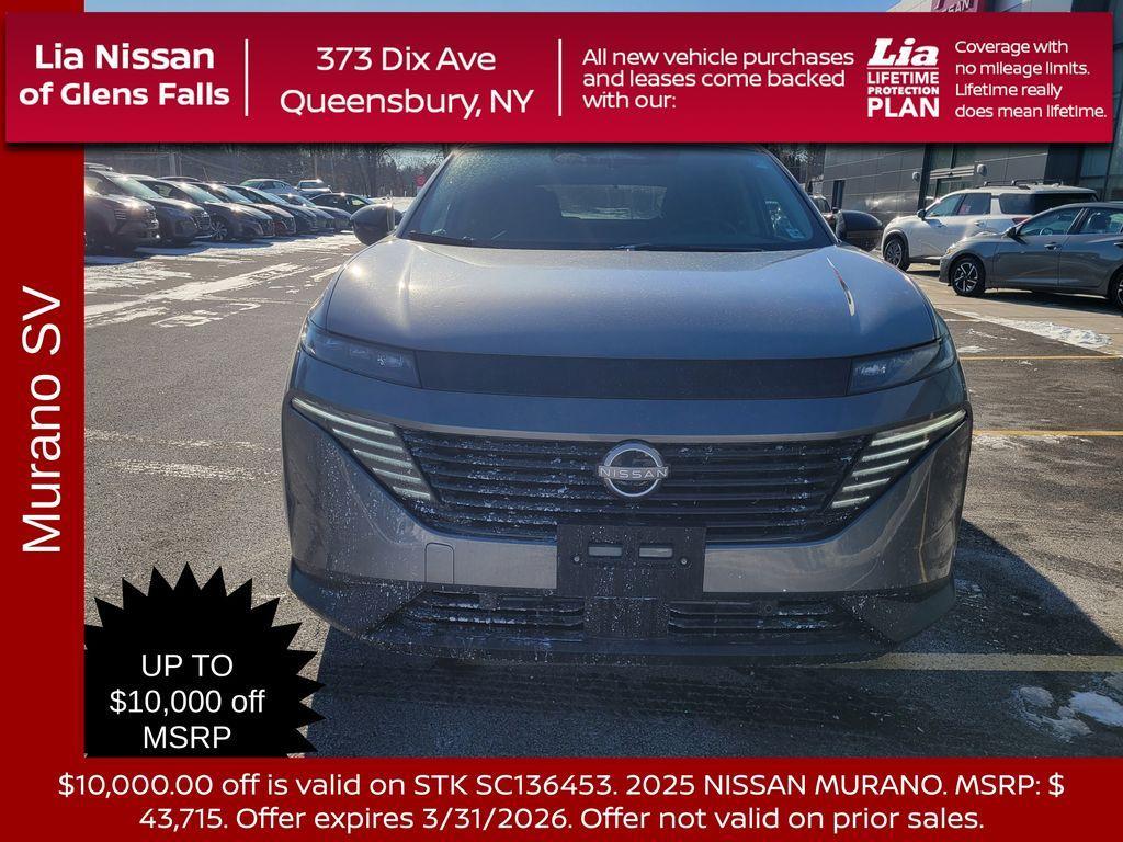 new 2025 Nissan Murano car, priced at $33,500