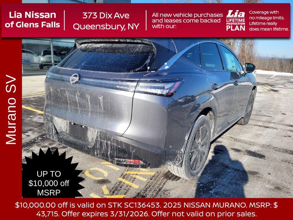 new 2025 Nissan Murano car, priced at $33,500
