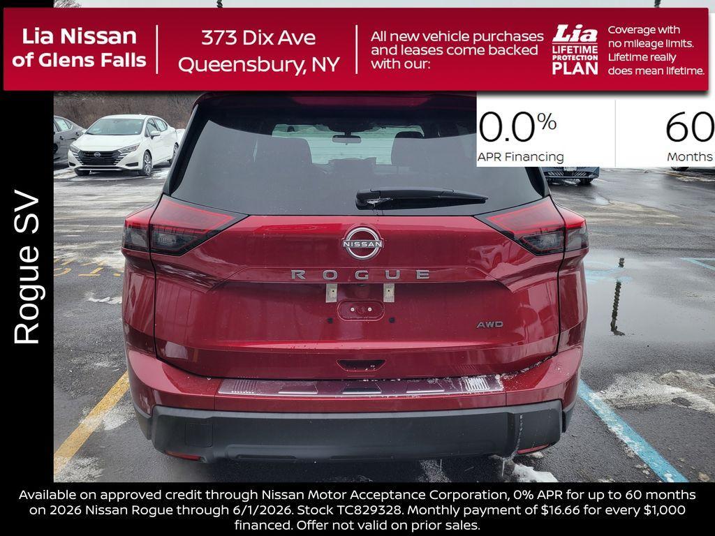 new 2026 Nissan Rogue car, priced at $31,700