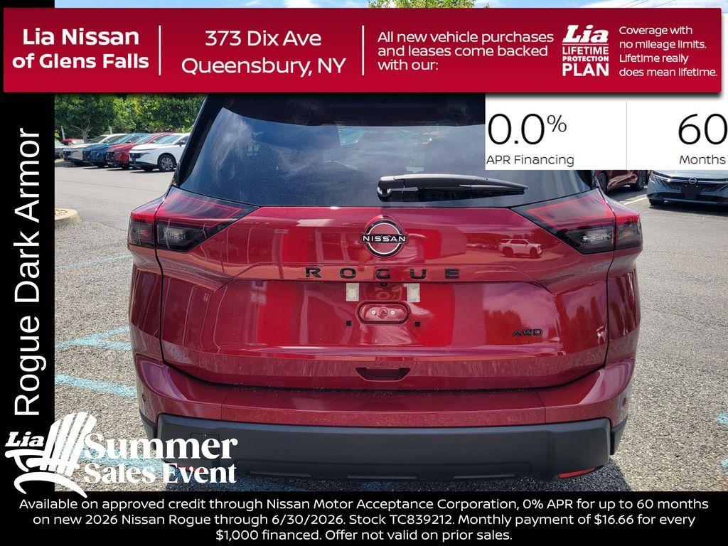 new 2026 Nissan Rogue car, priced at $34,375