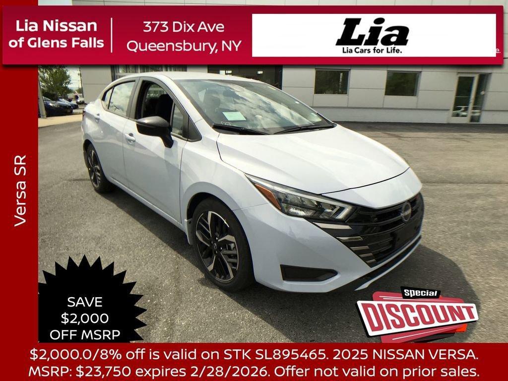 new 2025 Nissan Versa car, priced at $21,750