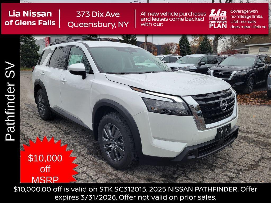 new 2025 Nissan Pathfinder car, priced at $35,710