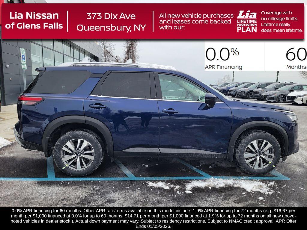 new 2025 Nissan Pathfinder car, priced at $40,075
