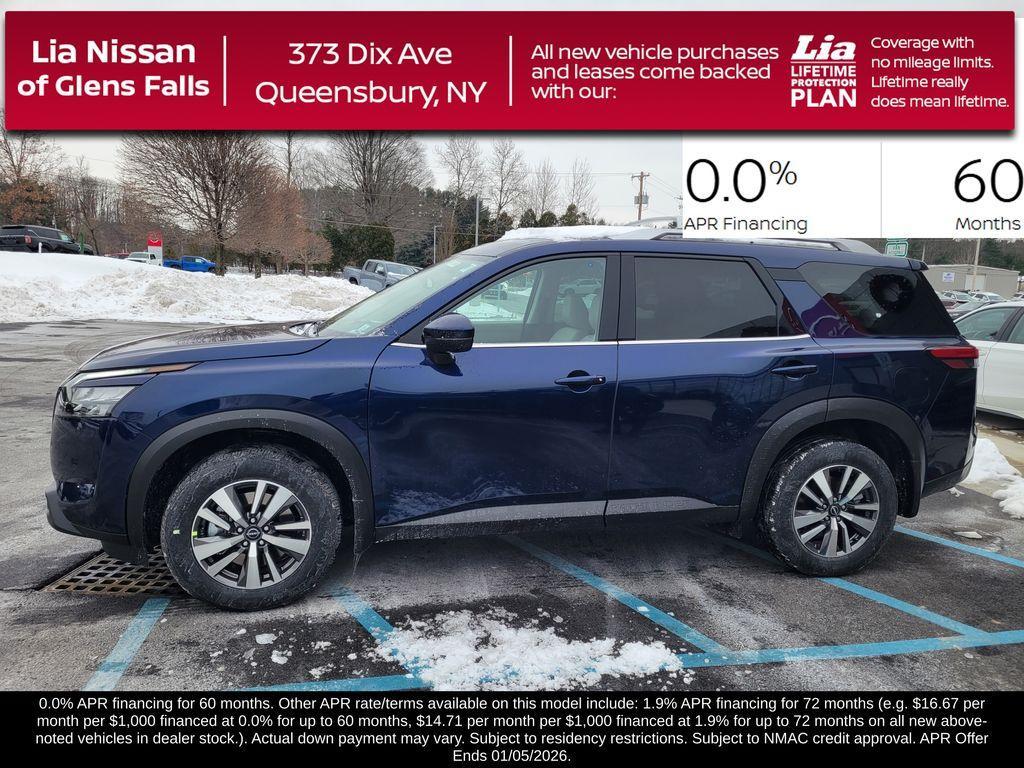 new 2025 Nissan Pathfinder car, priced at $40,075