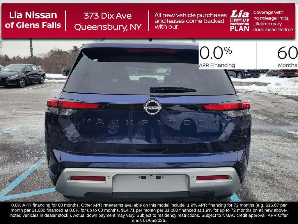 new 2025 Nissan Pathfinder car, priced at $40,075