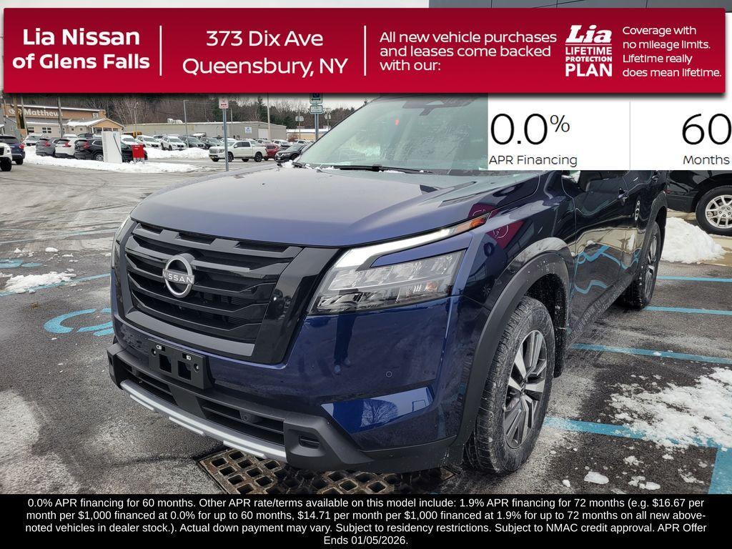 new 2025 Nissan Pathfinder car, priced at $40,075