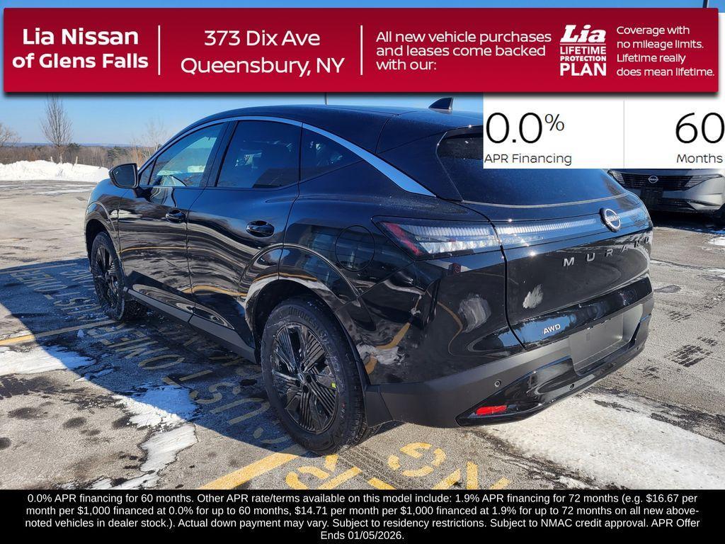 new 2025 Nissan Murano car, priced at $35,805
