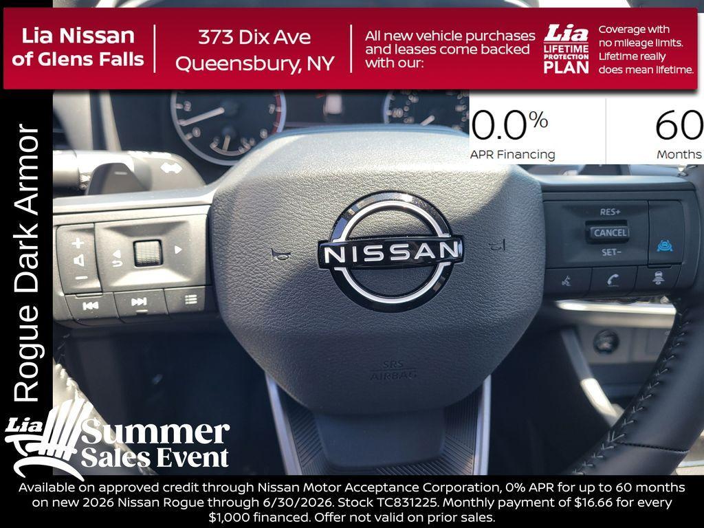 new 2026 Nissan Rogue car, priced at $34,825