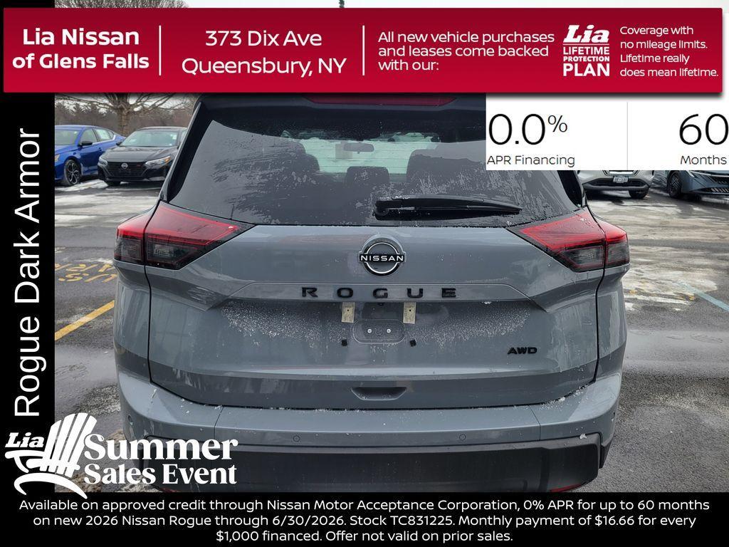 new 2026 Nissan Rogue car, priced at $34,825