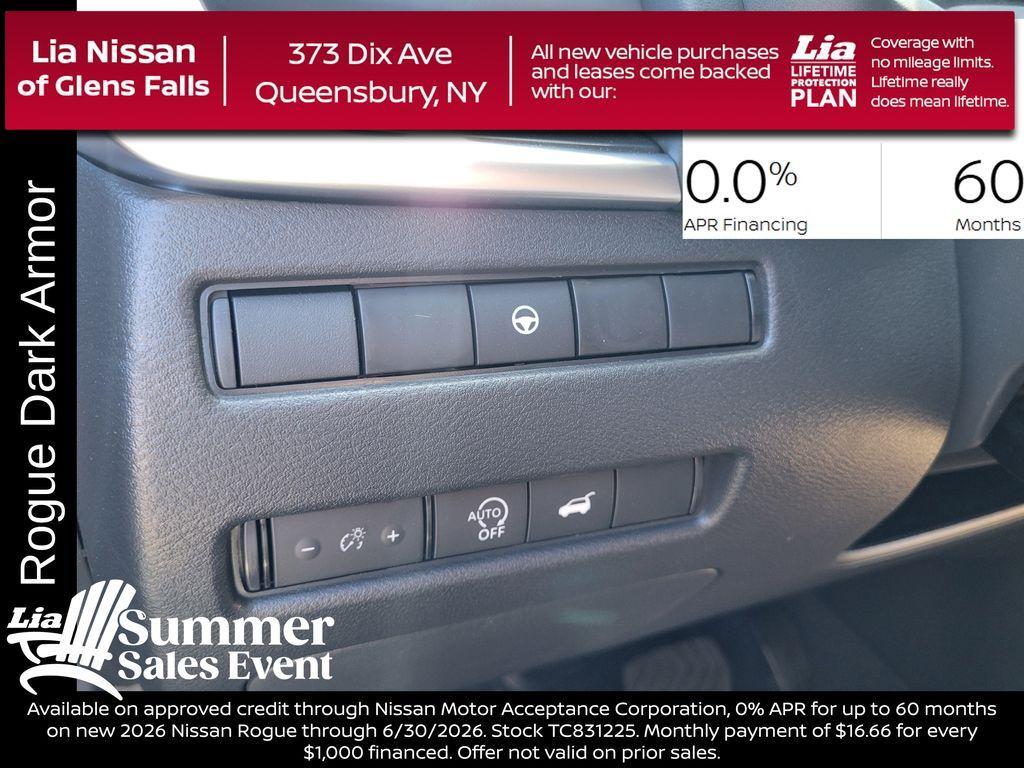 new 2026 Nissan Rogue car, priced at $34,825