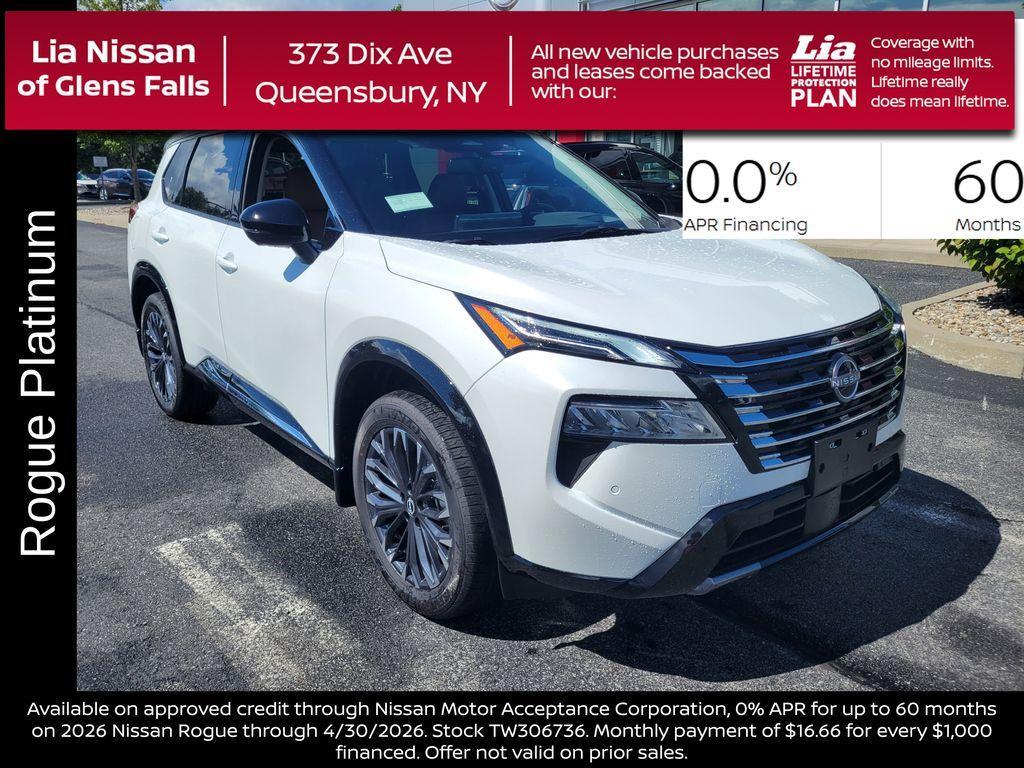 new 2026 Nissan Rogue car, priced at $40,335