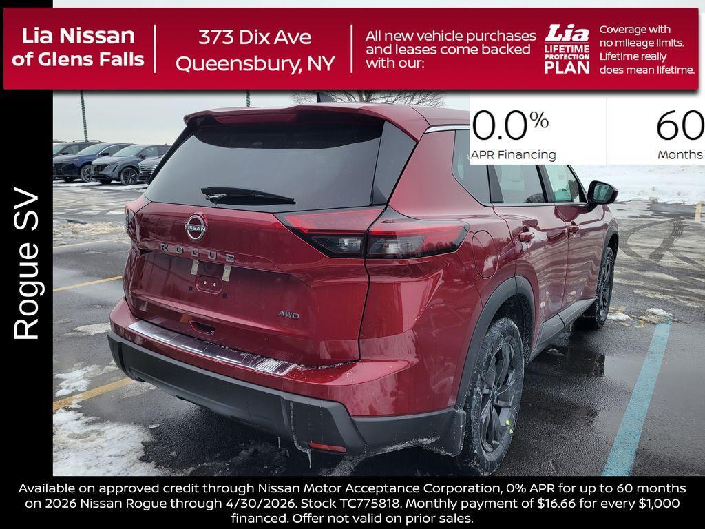 new 2026 Nissan Rogue car, priced at $31,250