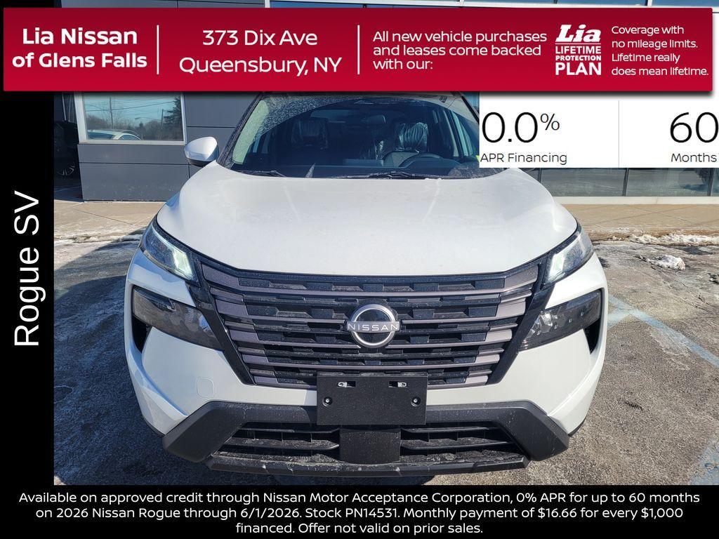 new 2026 Nissan Rogue car, priced at $32,145