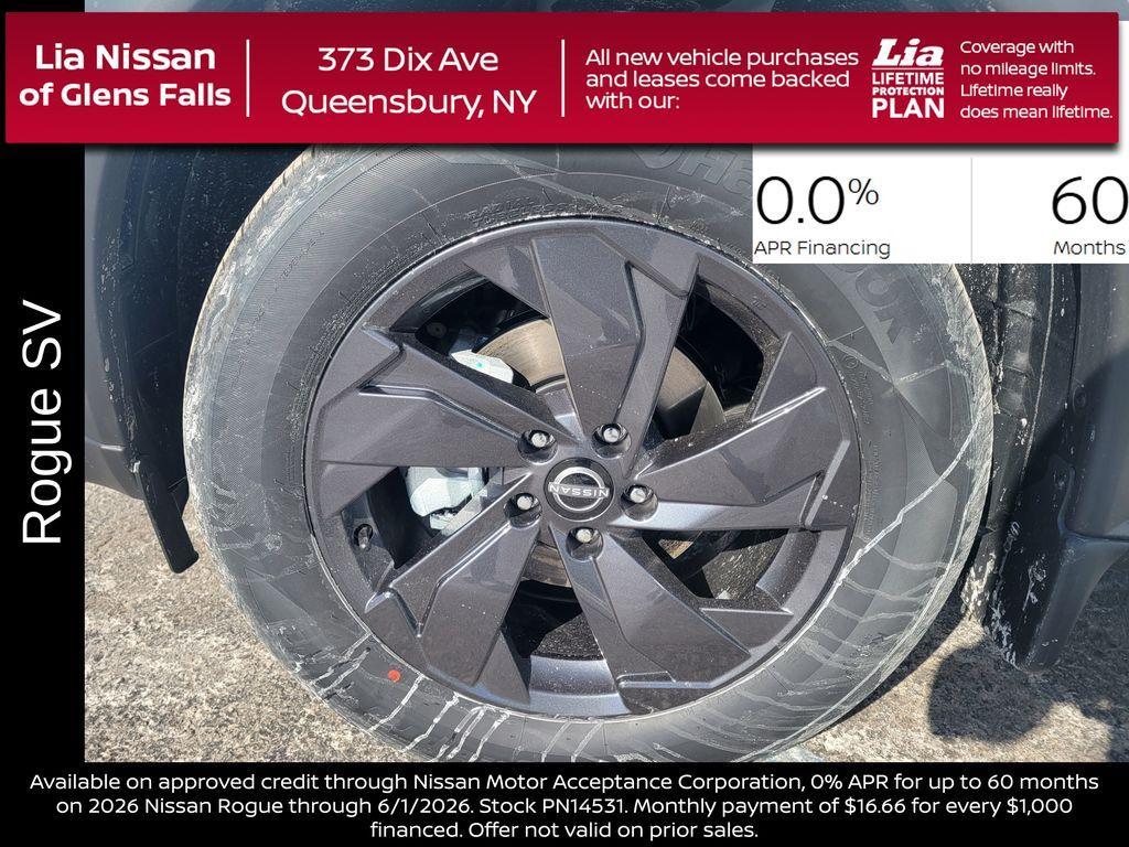 new 2026 Nissan Rogue car, priced at $32,145