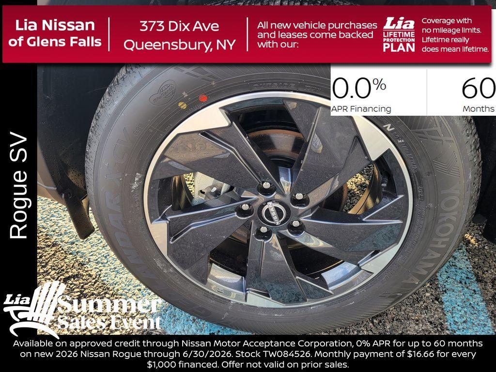 new 2026 Nissan Rogue car, priced at $31,840