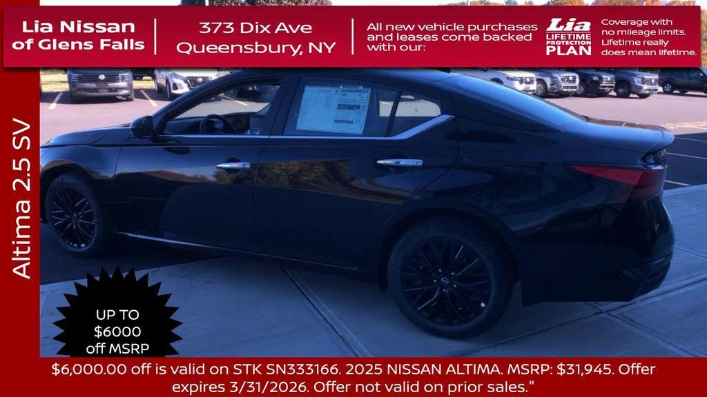 new 2025 Nissan Altima car, priced at $26,445