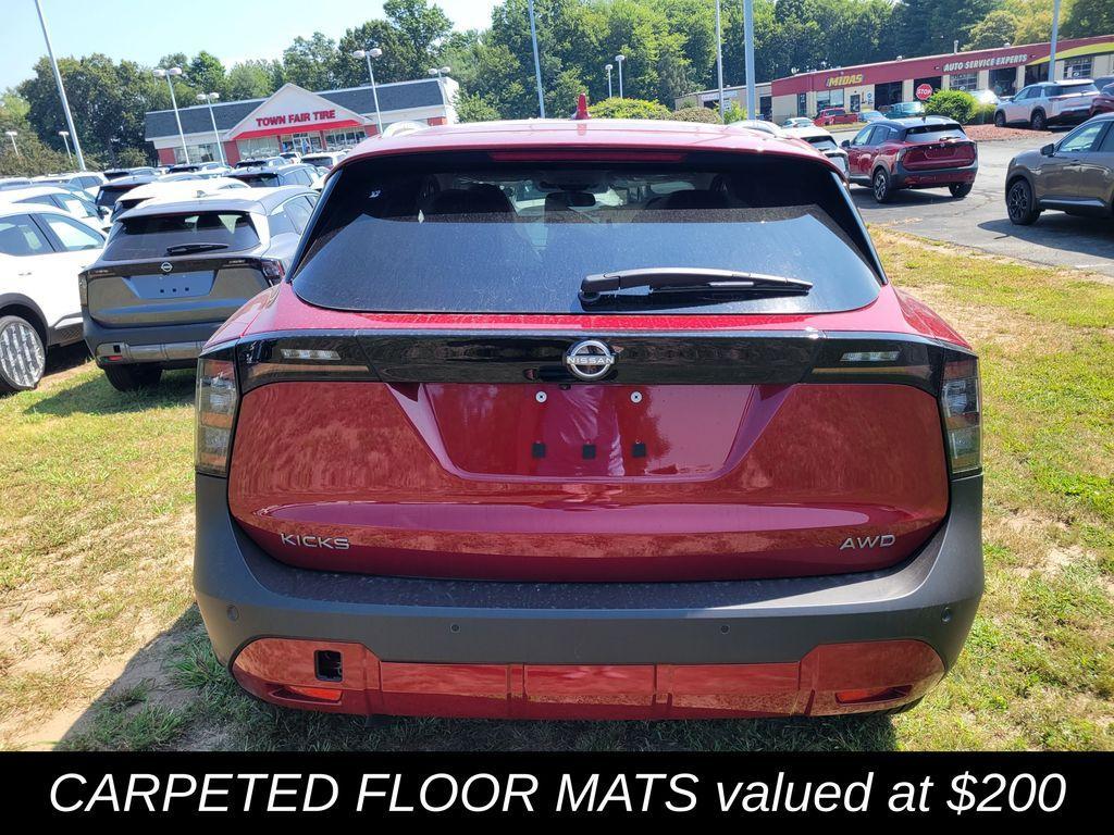 new 2025 Nissan Kicks car, priced at $28,130