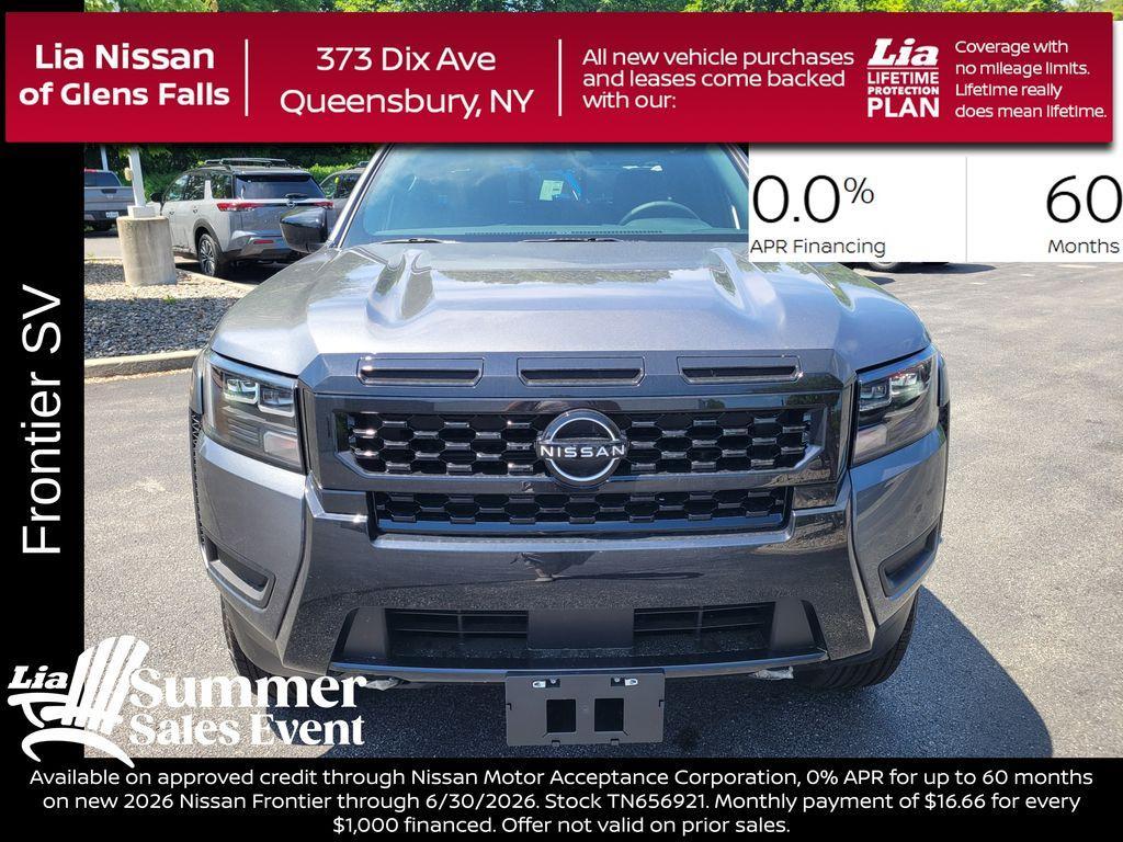 new 2026 Nissan Frontier car, priced at $40,270